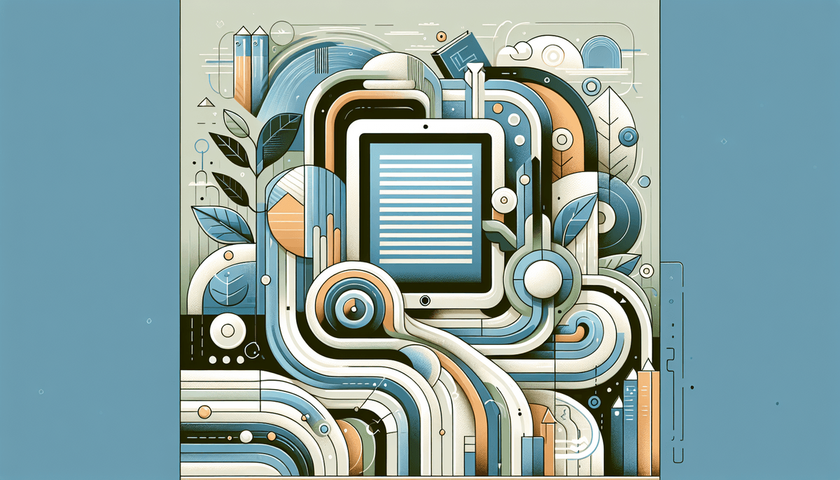 A professional blog header illustration for an article about Ebook Publishing.Context: Discover effective strategies for...