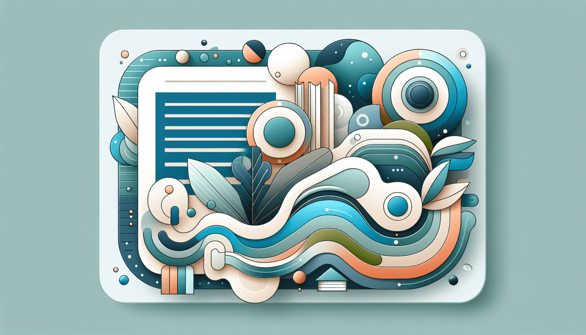A professional blog header illustration for an article about Ebook Publishing. Context: Your cover appears in Amazon searc...