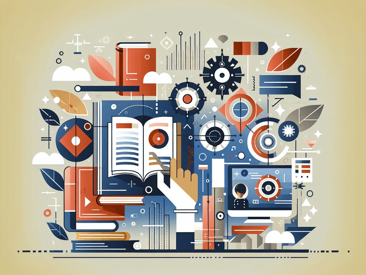 A professional abstract illustration representing the concept of Start with your reader, not your book in Ebook Publishing