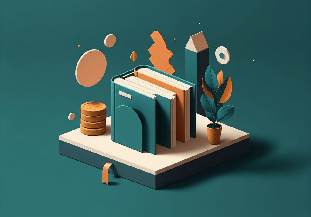 A professional abstract illustration representing the concept of The Royalty Math You Can't Ignore in Ebook Publishing